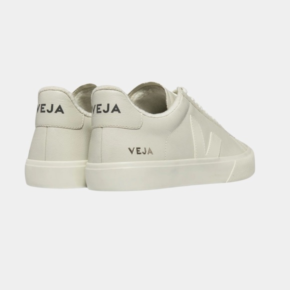Veja Women's Campo Fured Leather Pierre Sneakers - Picture 2 of 8